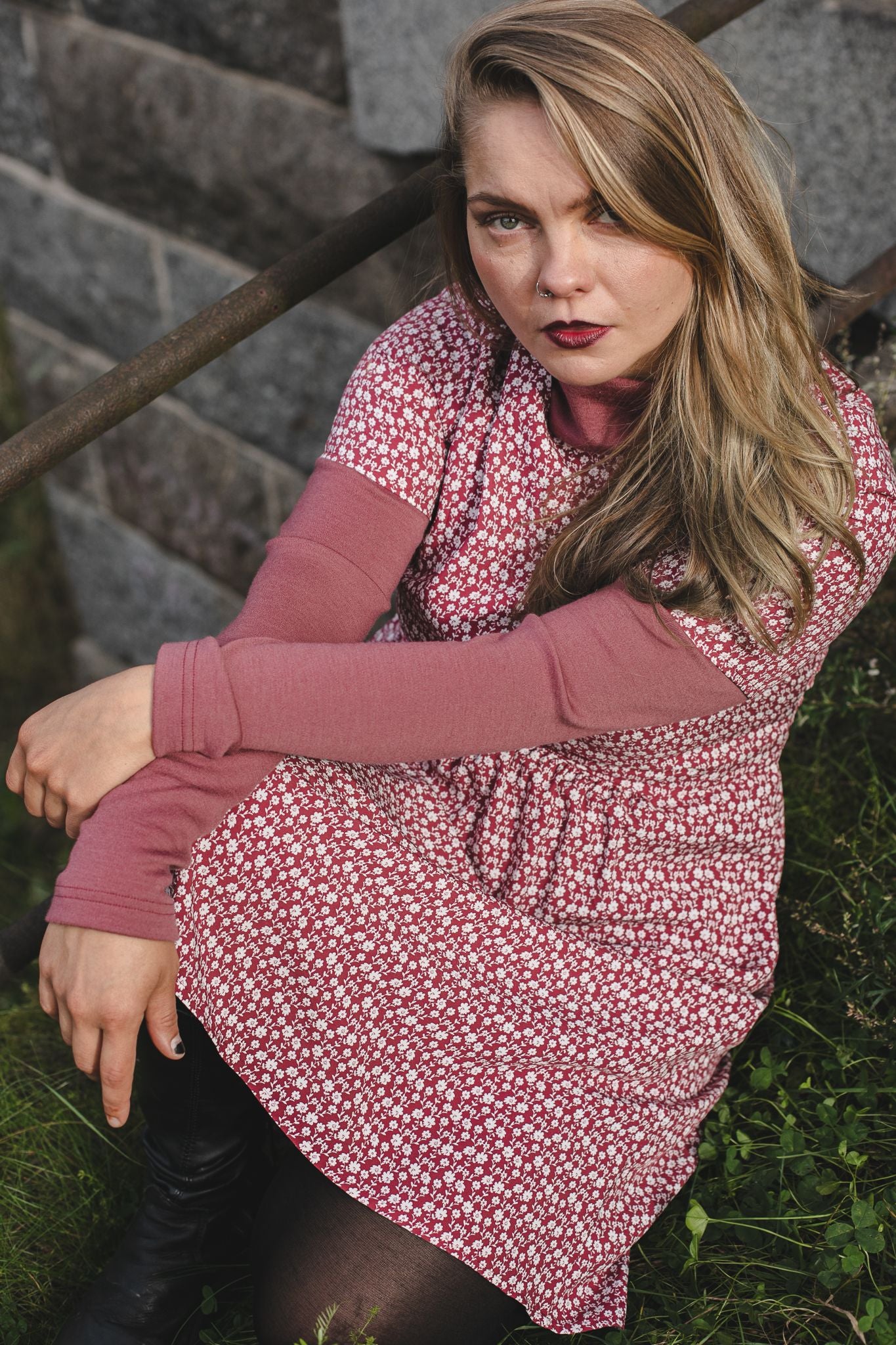 KOTVA T-paitamekko - Kedolla Vadelma