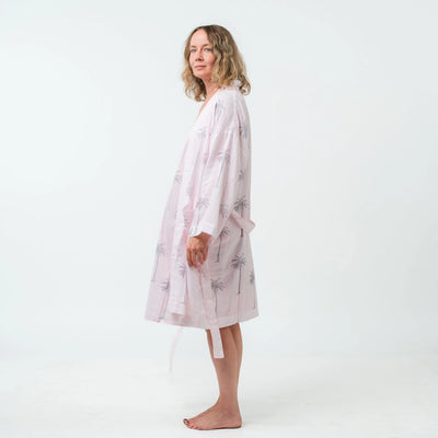 Kimono - Pink Palm