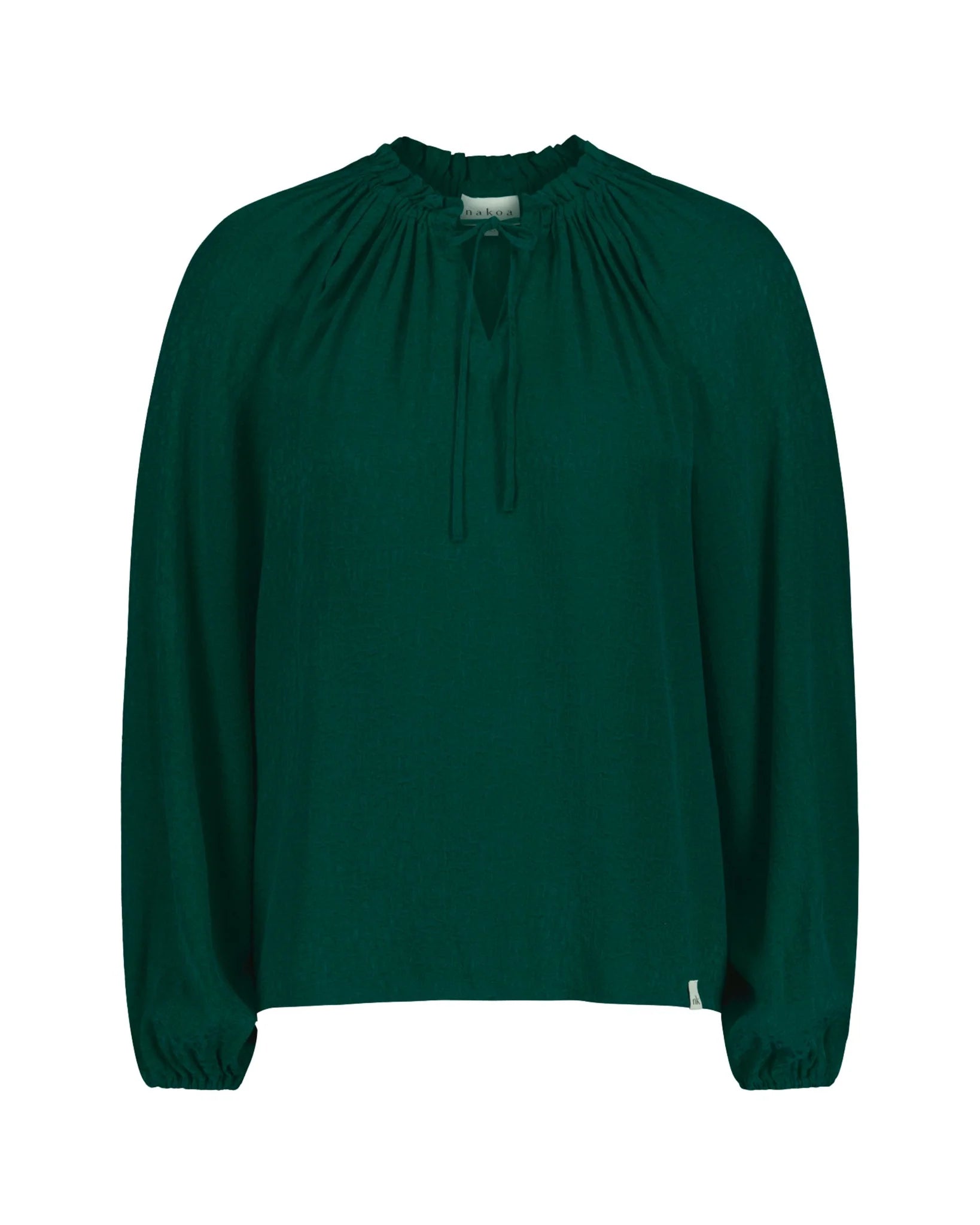 Paloma Blouse - Emerald