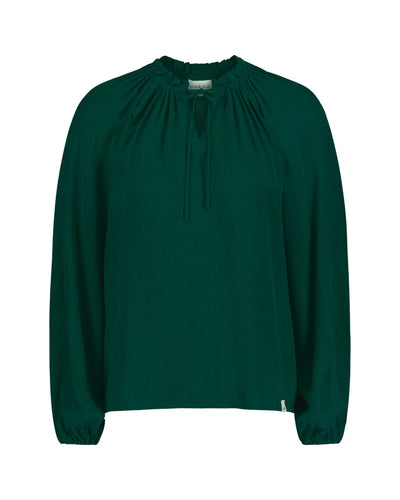 Paloma Blouse - Emerald