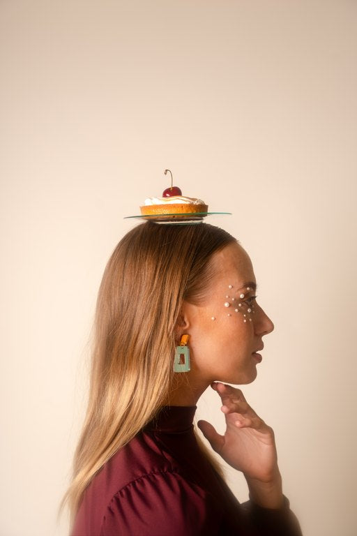 Kuvio korvikset - Hologram