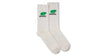 Classic Logo Sock - Lily White / Island Green
