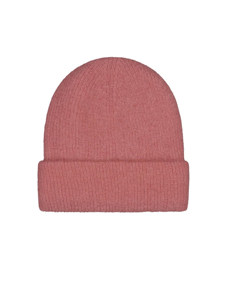 Mohair Beanie - Powder Pink