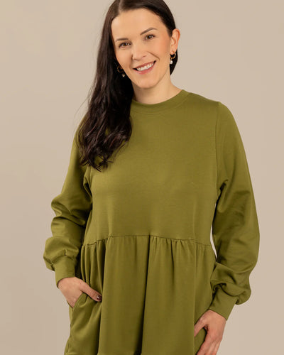 Pitkähihainen Mekko - Sammal