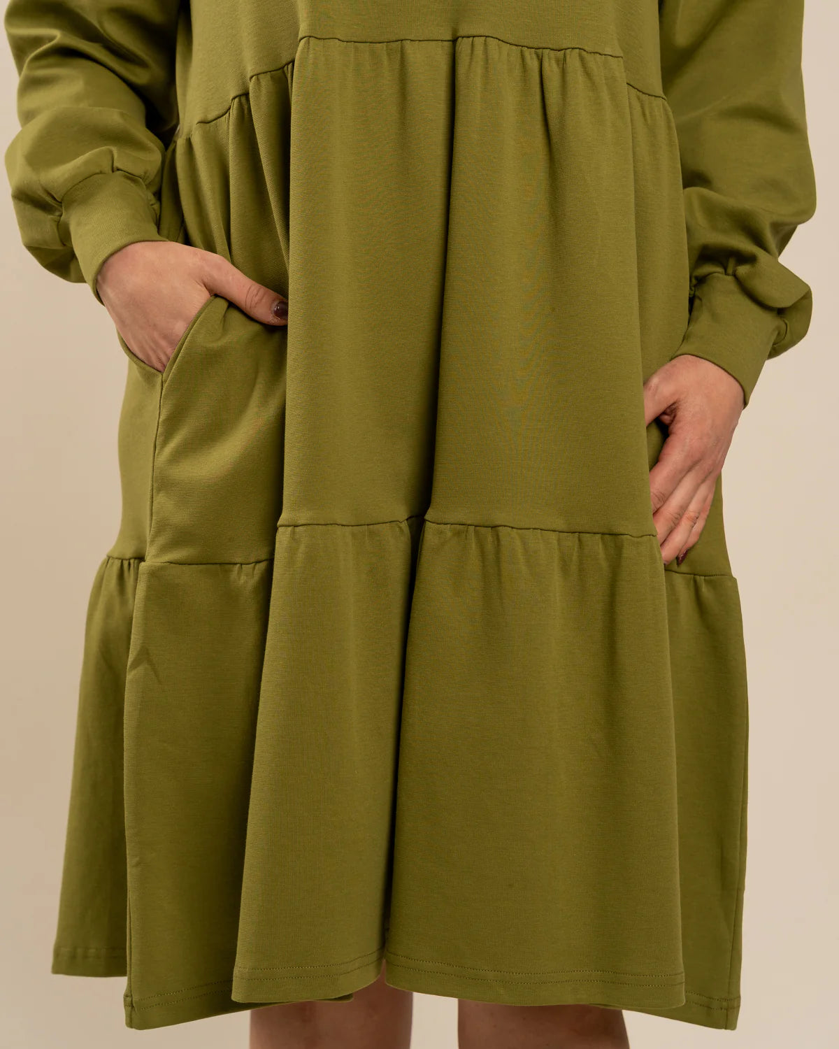 Pitkähihainen Mekko - Sammal