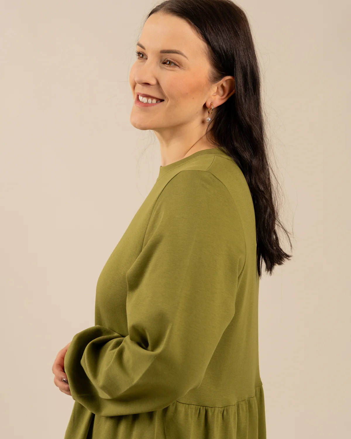 Pitkähihainen Mekko - Sammal