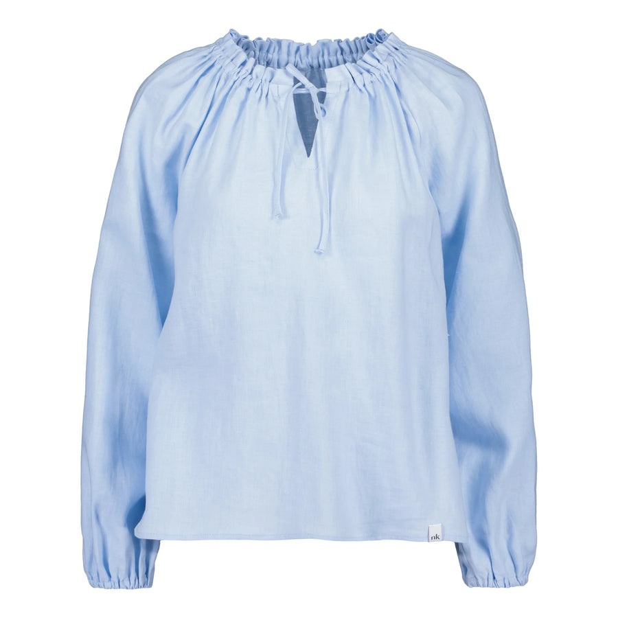 Paloma Blouse - Sky Blue