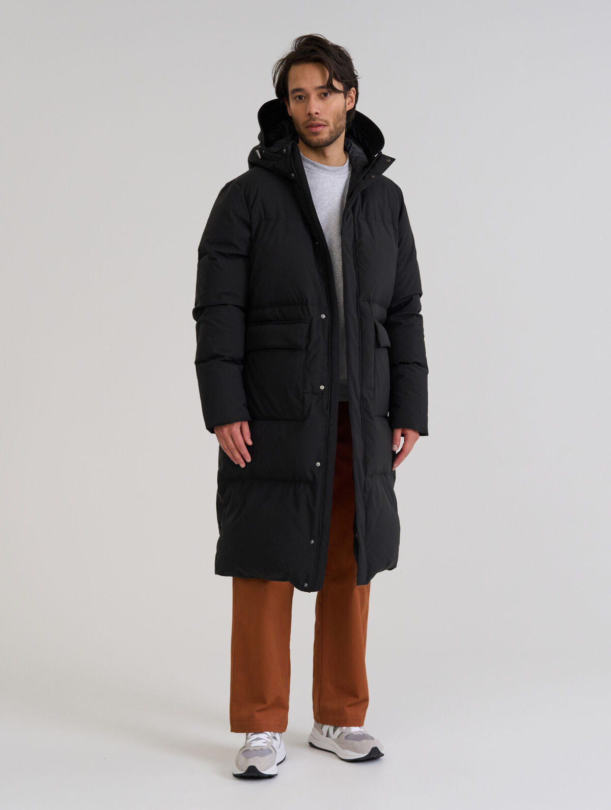 Kainuu untuvatakki - Musta