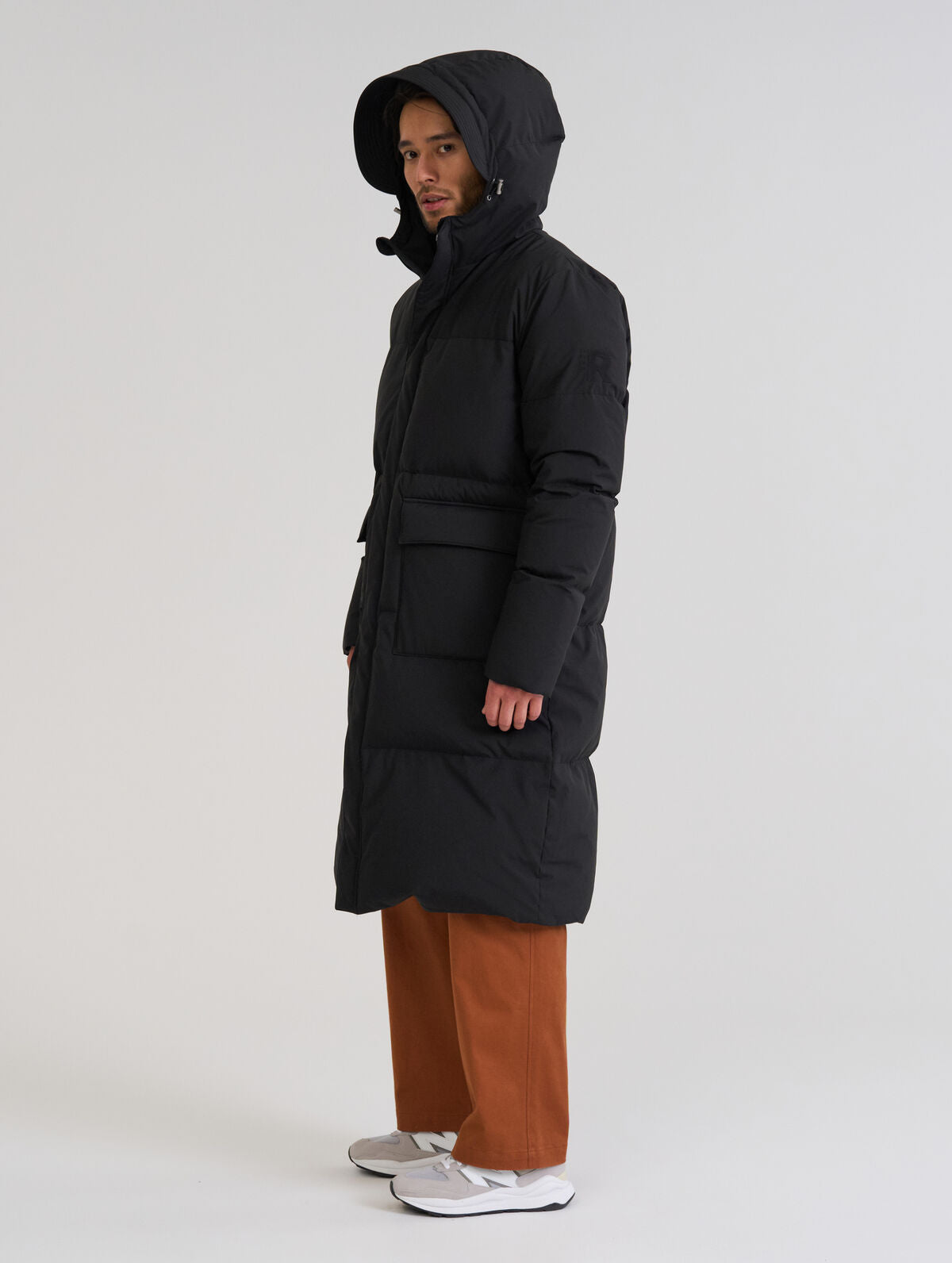 Kainuu untuvatakki - Musta