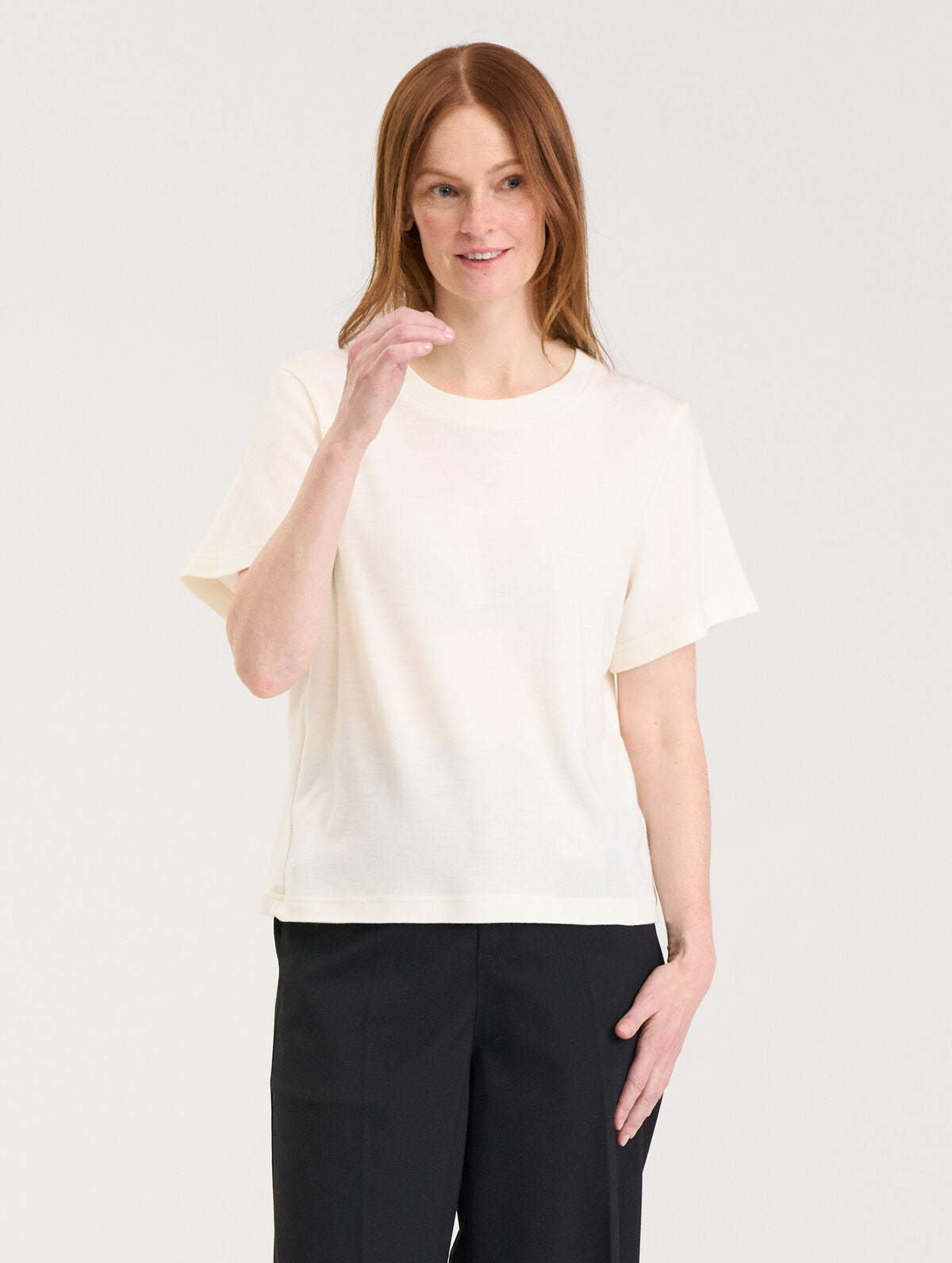 Rita-merino-T-paita - Musta