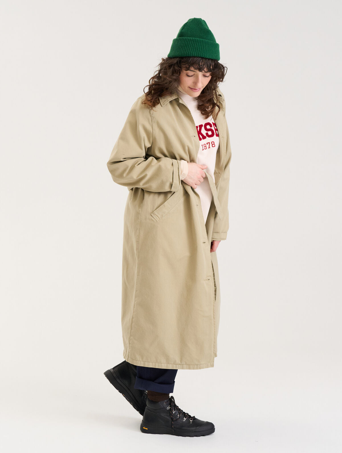 Tuulikki-trenssitakki - Heinä