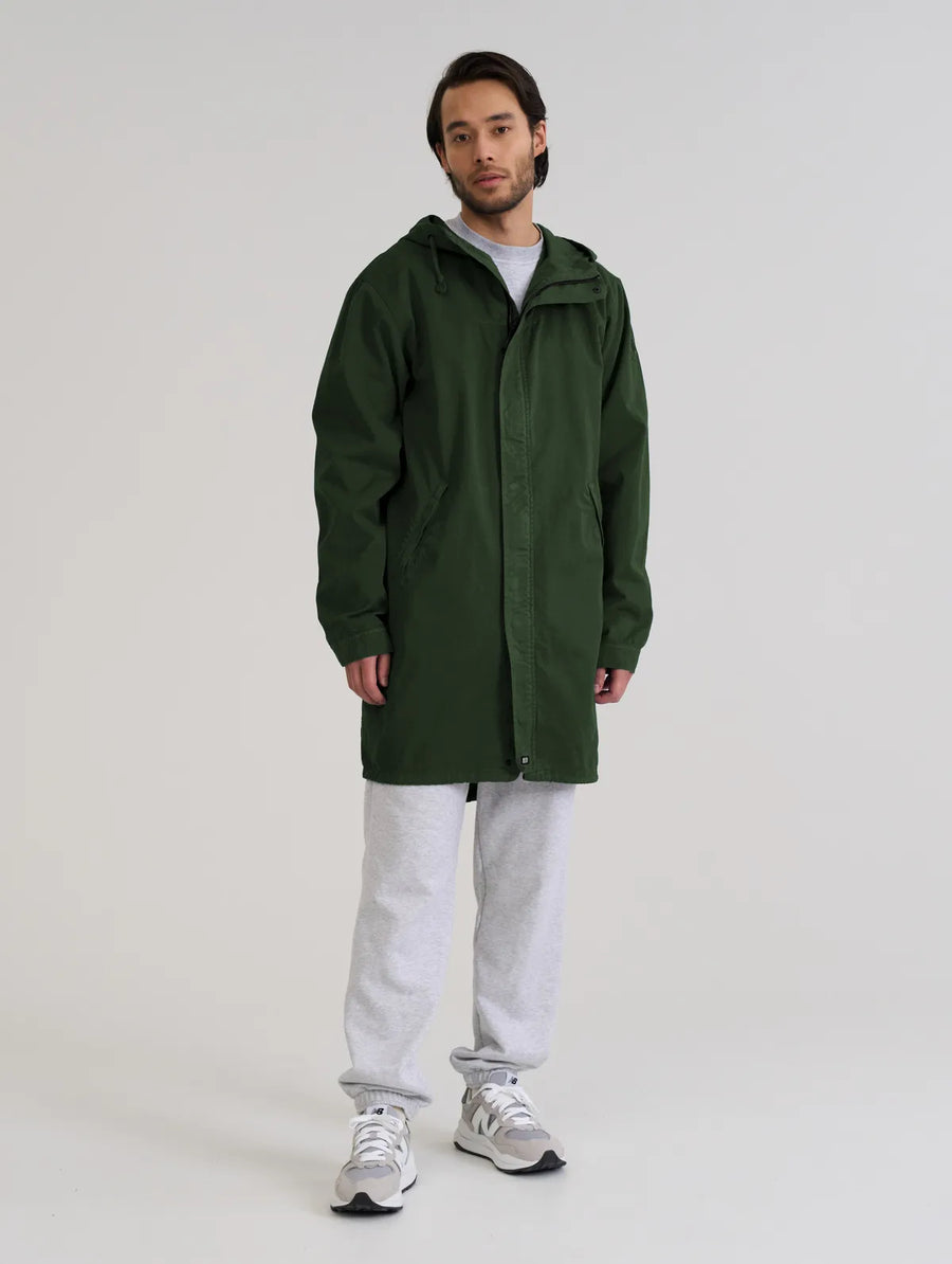 Pitkä Anorakki - Metsänvihreä