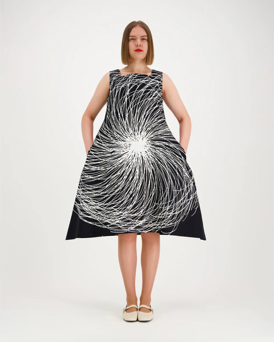 Reimari - Pyörre Musta-valkoinen