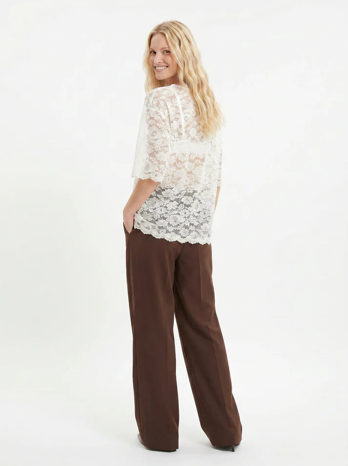Relaxed Lace T-Shirt - Soft Hug