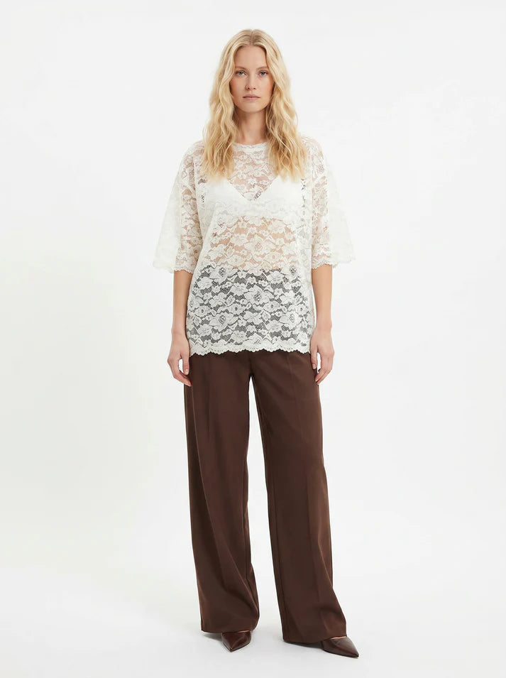 Relaxed Lace T-Shirt - Soft Hug