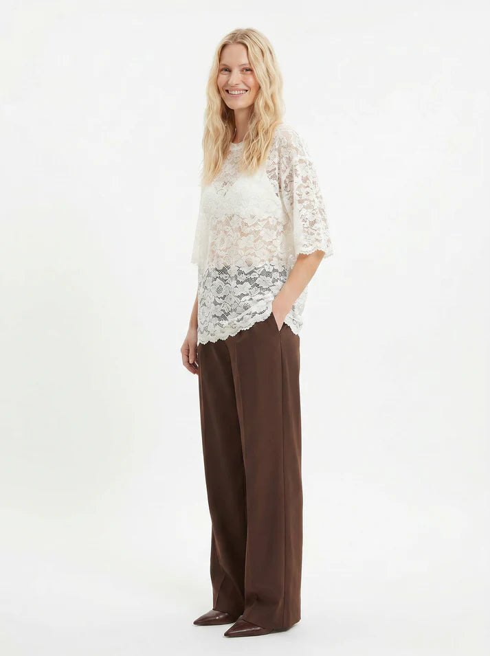 Relaxed Lace T-Shirt - Soft Hug