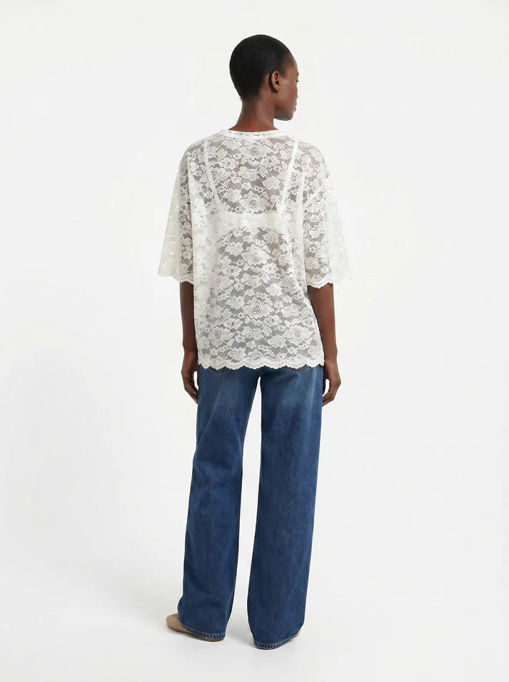 Relaxed Lace T-Shirt - Soft Hug