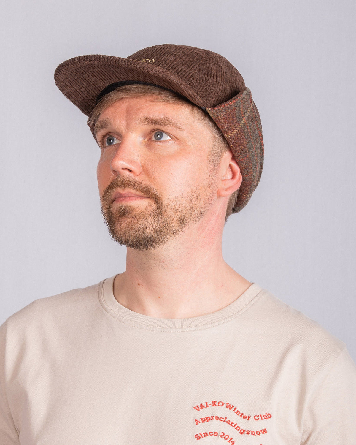 Ruukki Earflap Cap - Coffee brown
