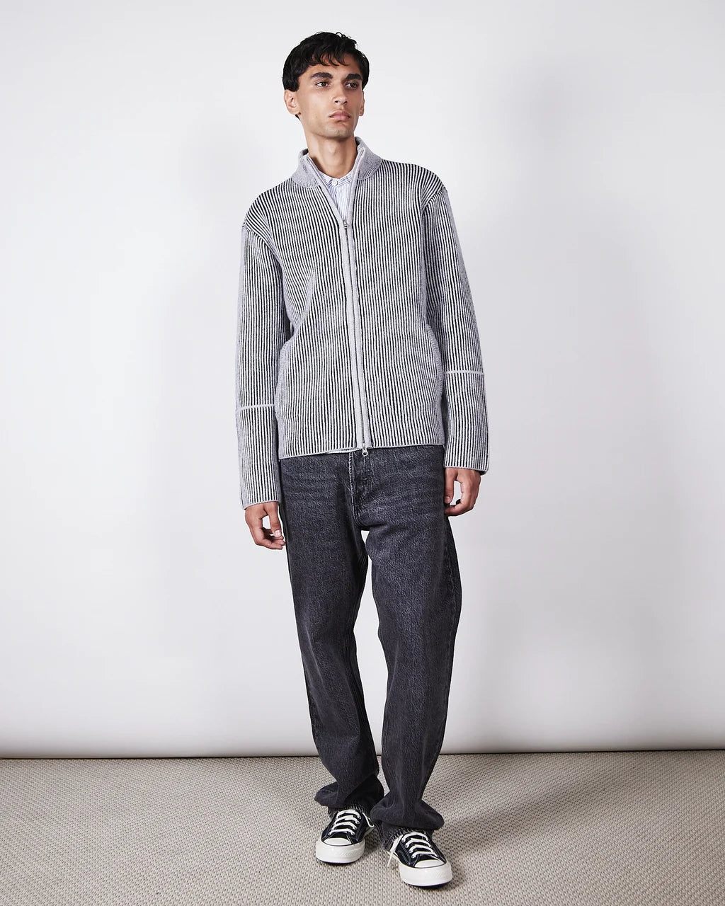Seven MEN Wool Light Grey