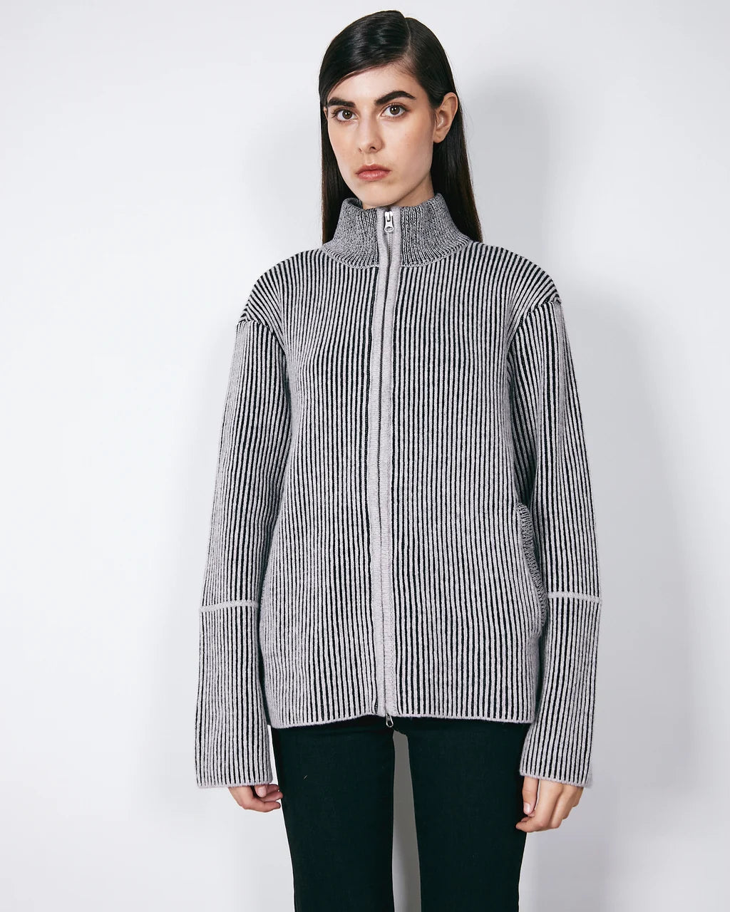 Seven WMN Wool Light Grey