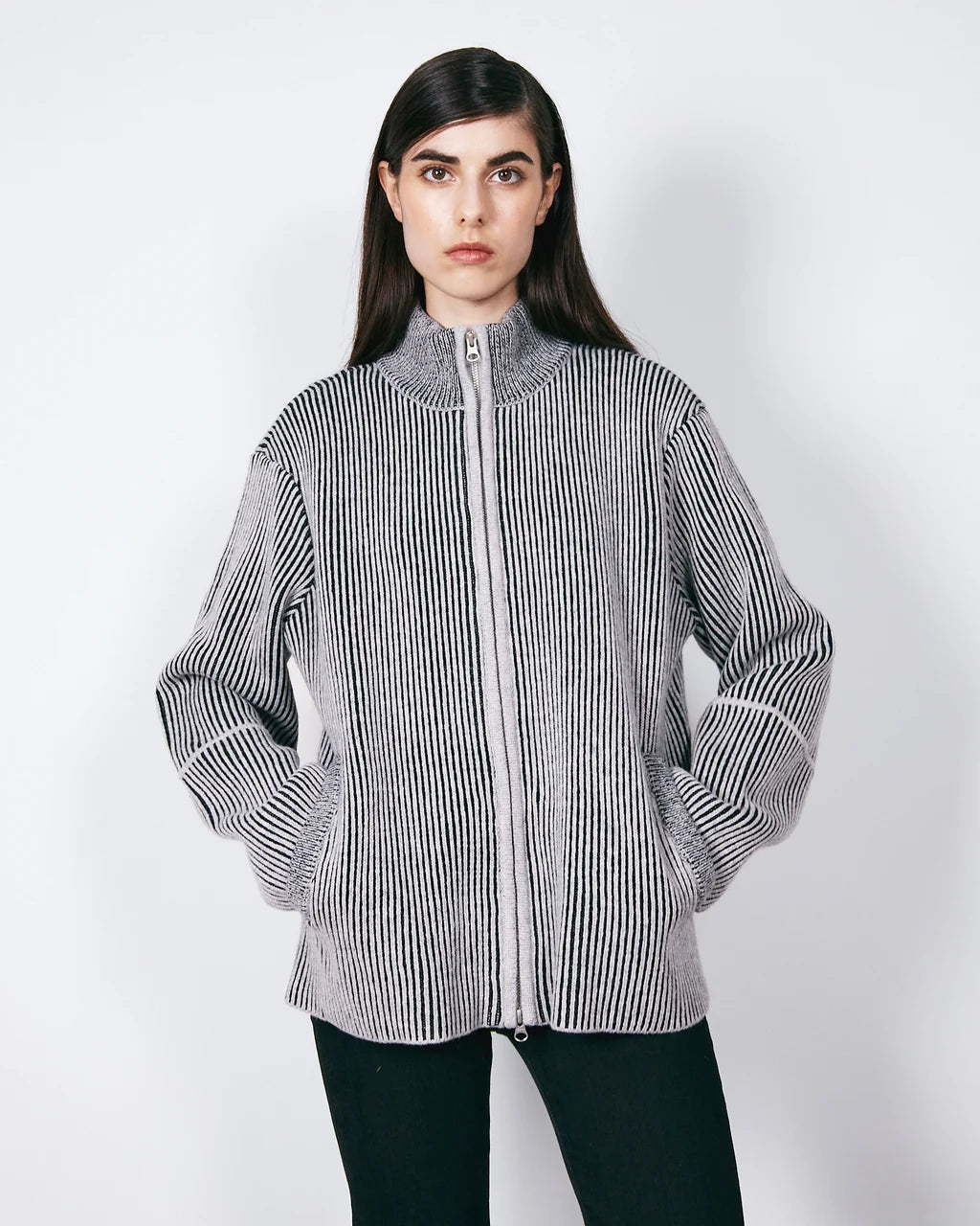 Seven WMN Wool Light Grey