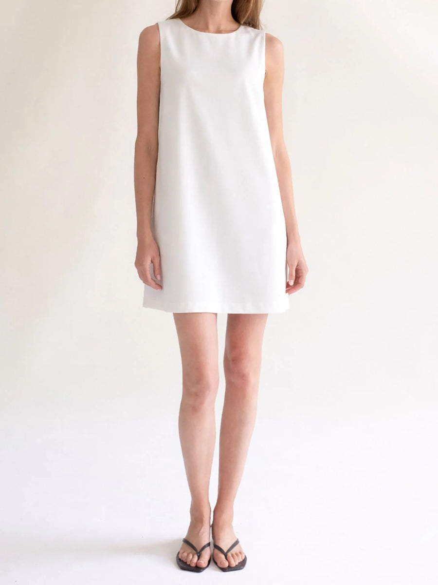 Shift Dress White