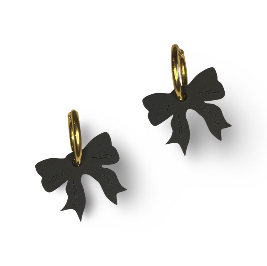 Take A Bow - korvikset - musta