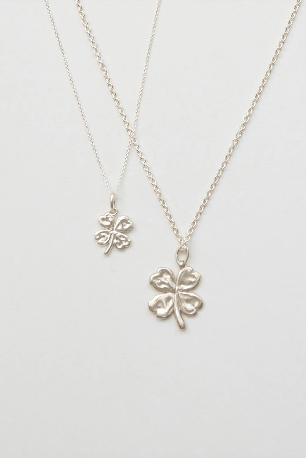 Aida x Hypend Lucky Clover Mini Necklace - Silver
