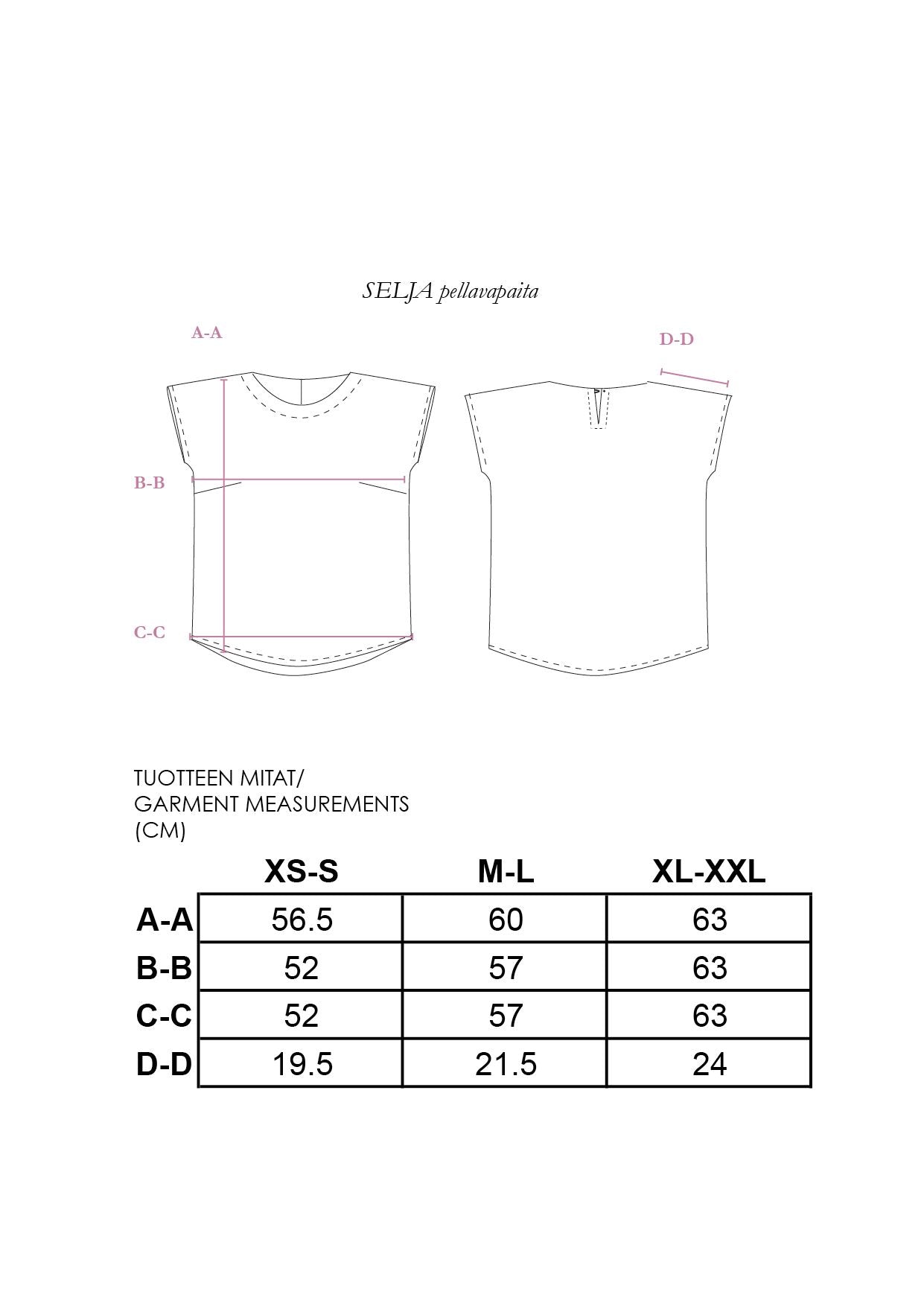 Selja Pellavapaita - Ruusukulta