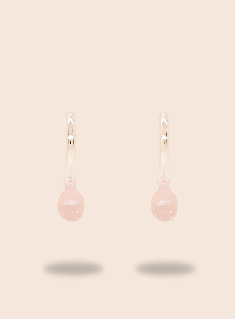 Sugar Drop Pink Korvakorut - Hopea