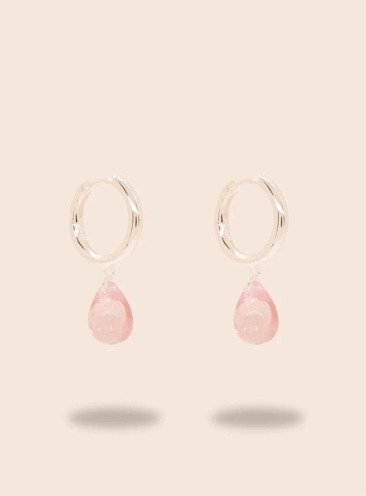 Sugar Drop Pink Korvakorut - Hopea