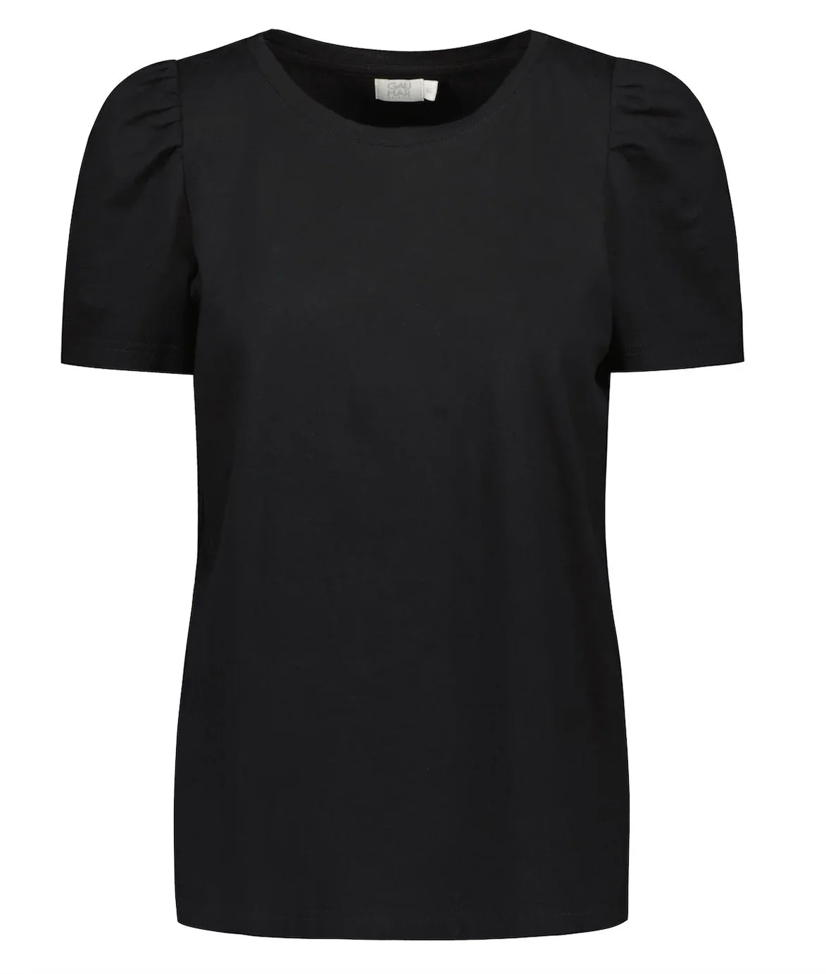 T-Shirt Puff Shoulder Black