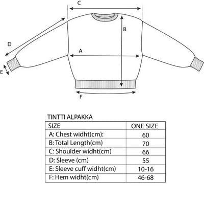 Tintti - Love Punainen Alpakka