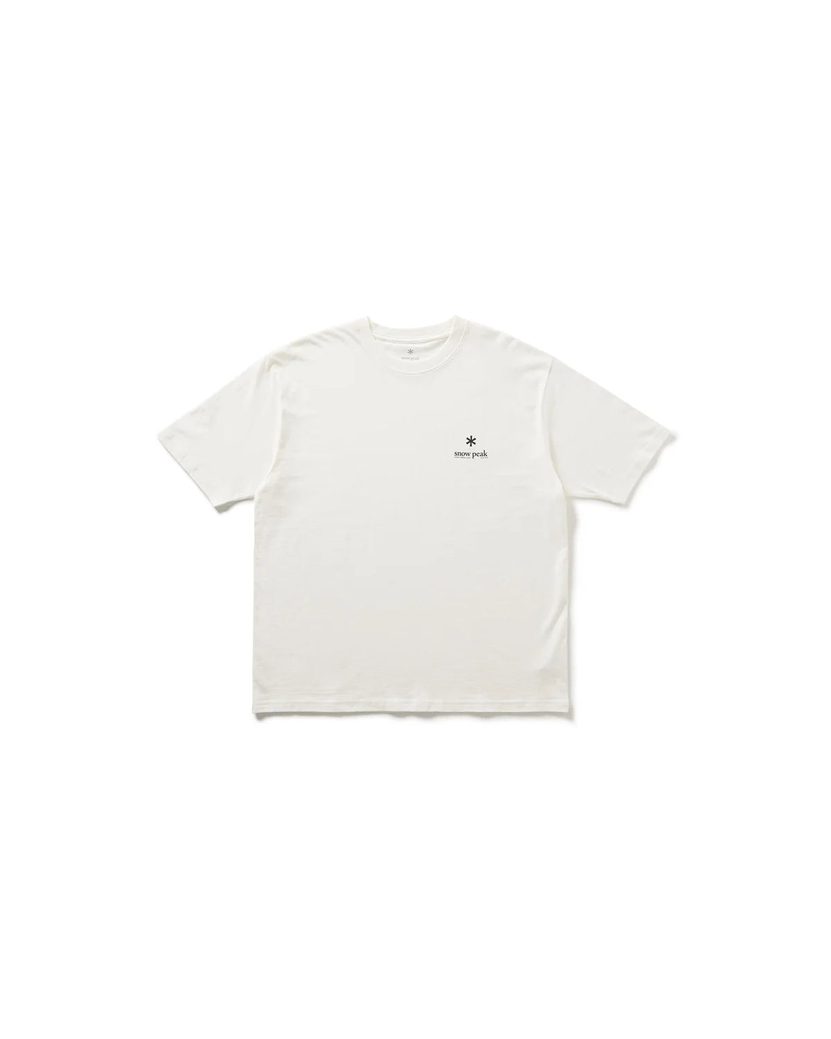 Soft Cotton Relaxed Logo T-Shirt Off White