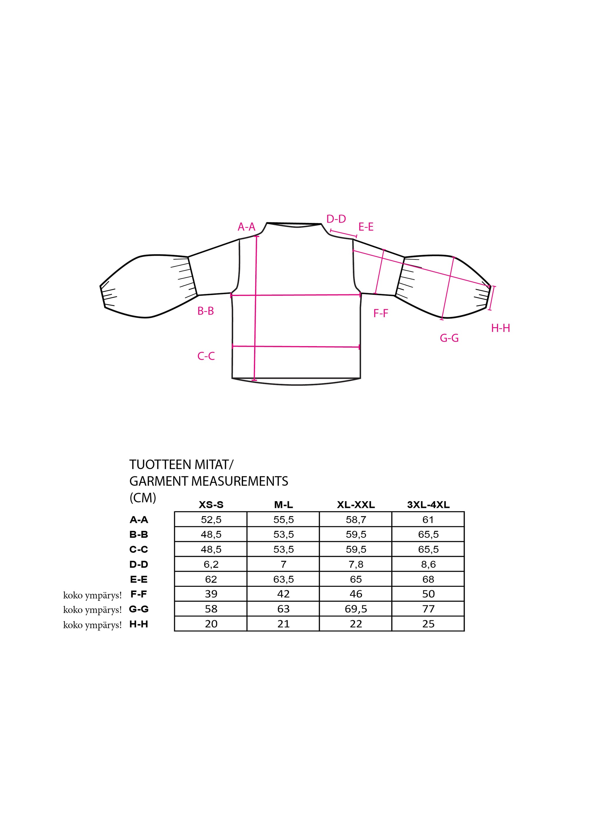 Talvikki Puuvillapaita - Apila Vanilja