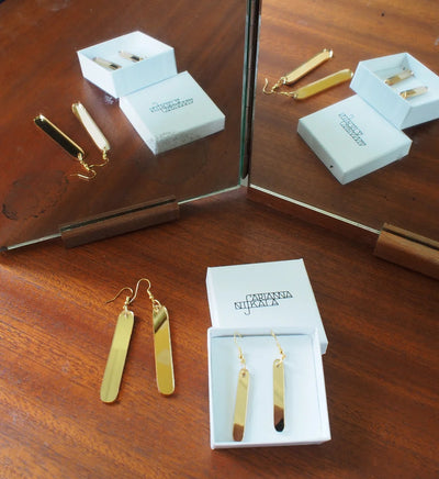 Tikku Korvikset - Gold