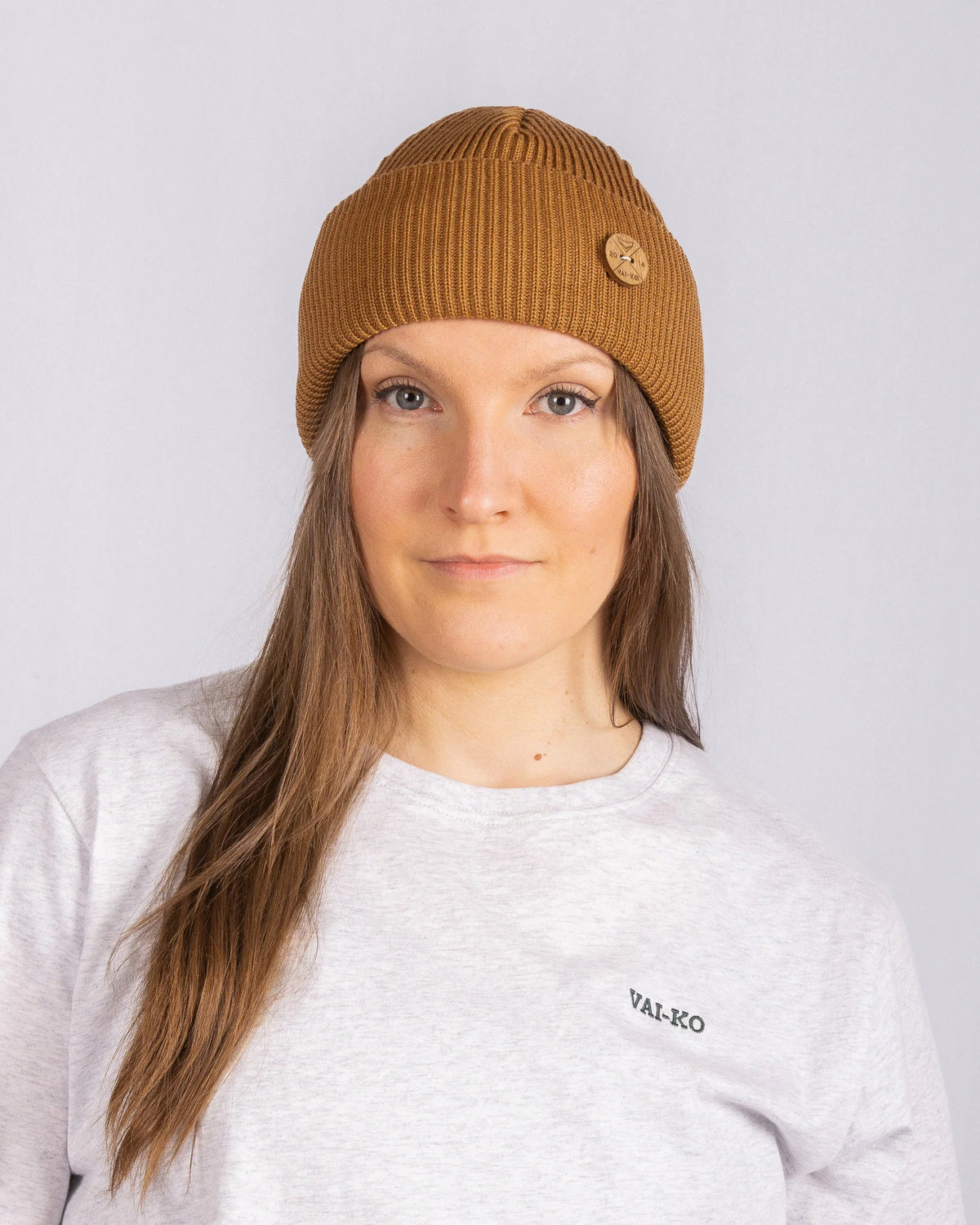 Timberjack Beanie - Amber Brown