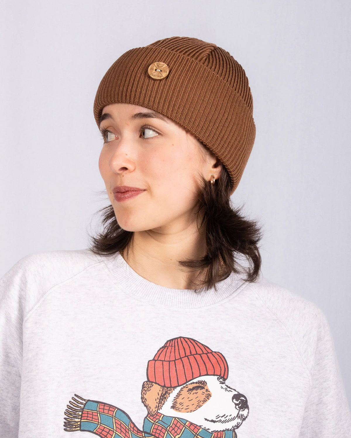 Timberjack Beanie - Coffee Brown