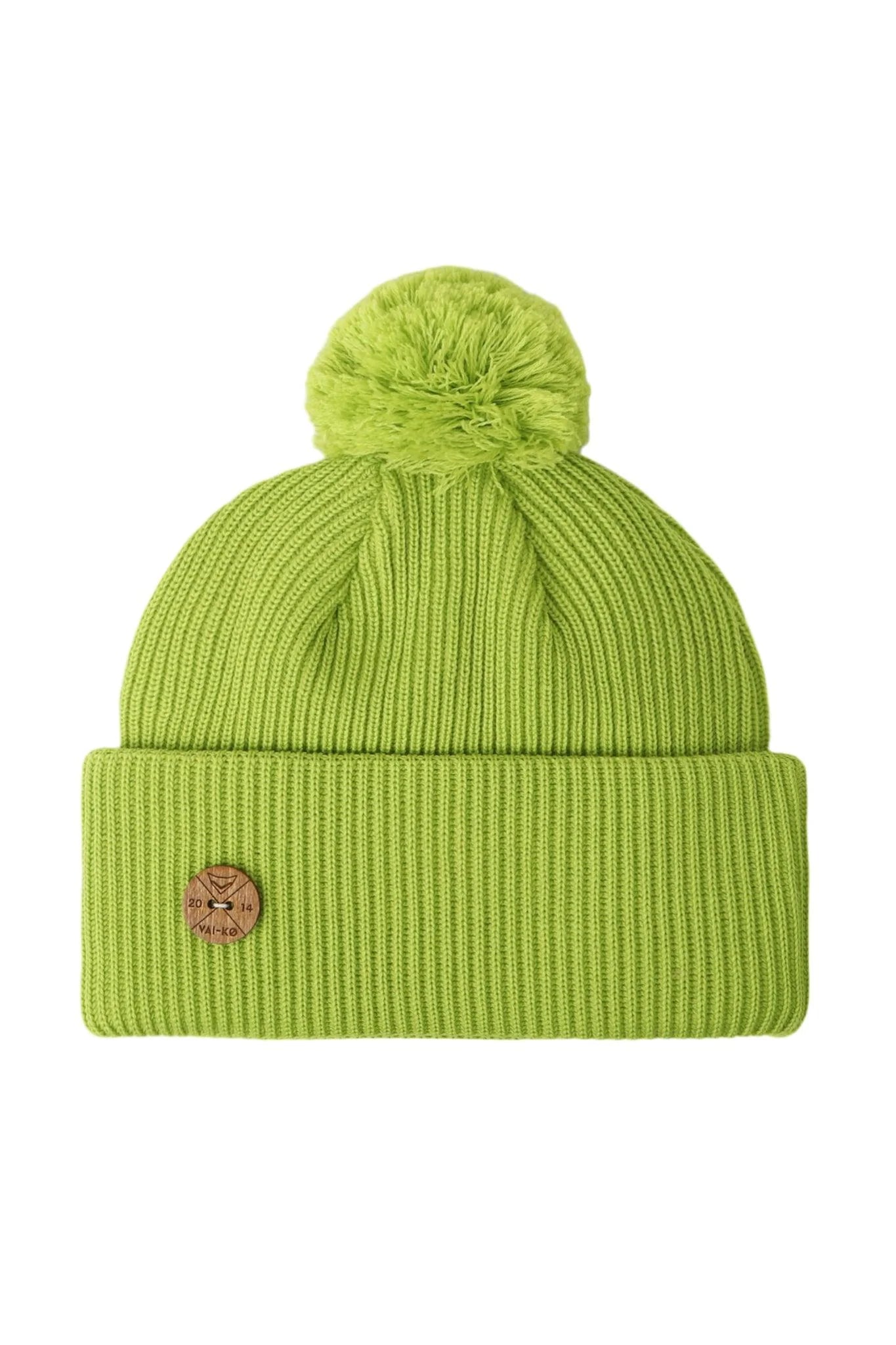 Timberjack Beanie Pom - Lime