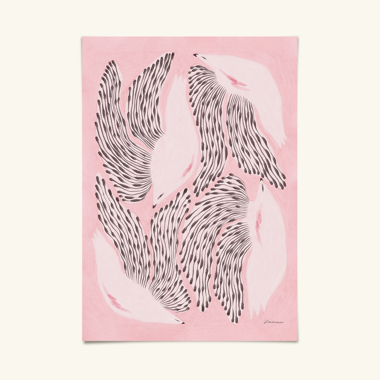 A Bouquet of Laced Delicacy - A4 Printti