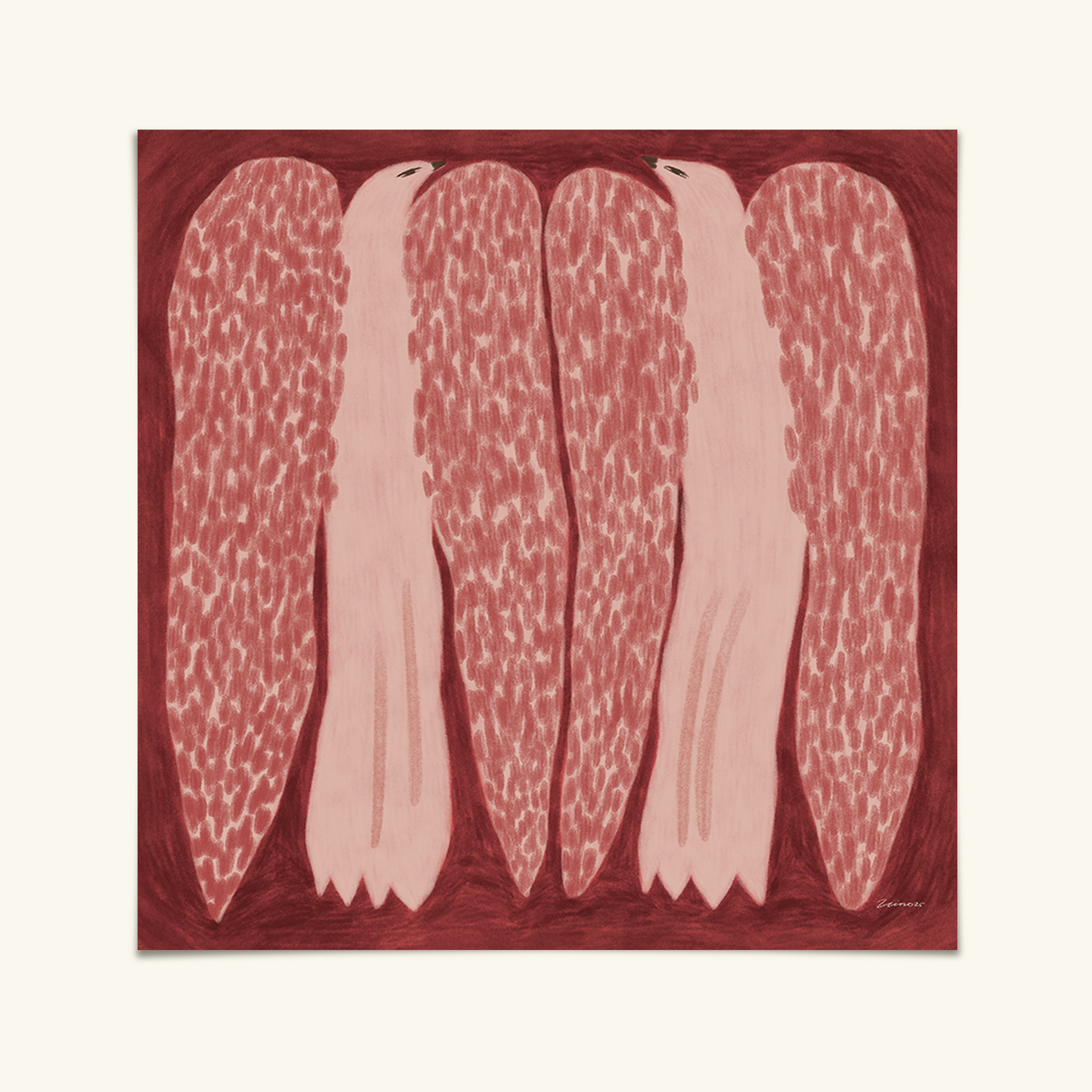 Pink Memories of Yesterday - 30 x 30 Printti