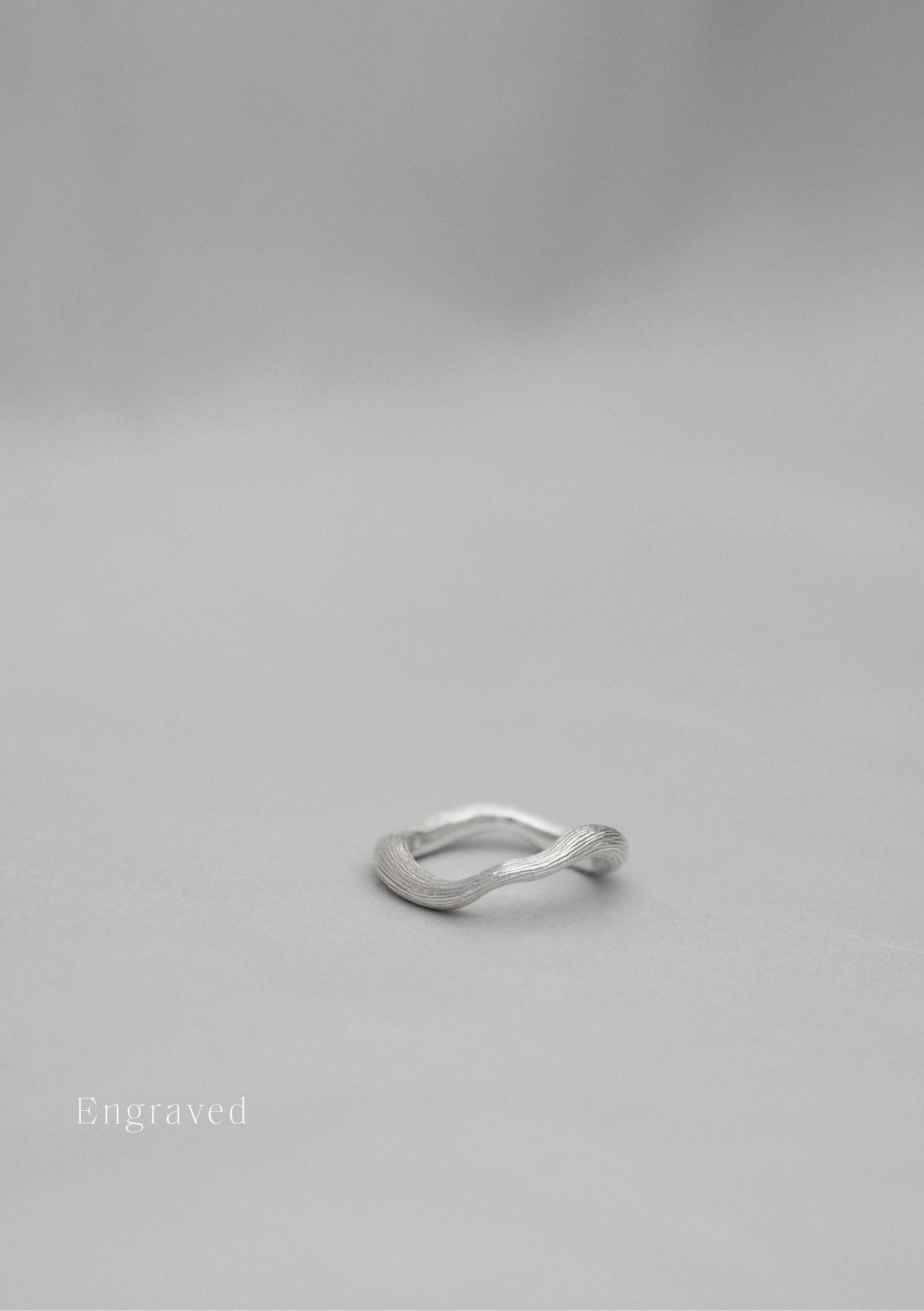 Under the Boughs ring - Engraved