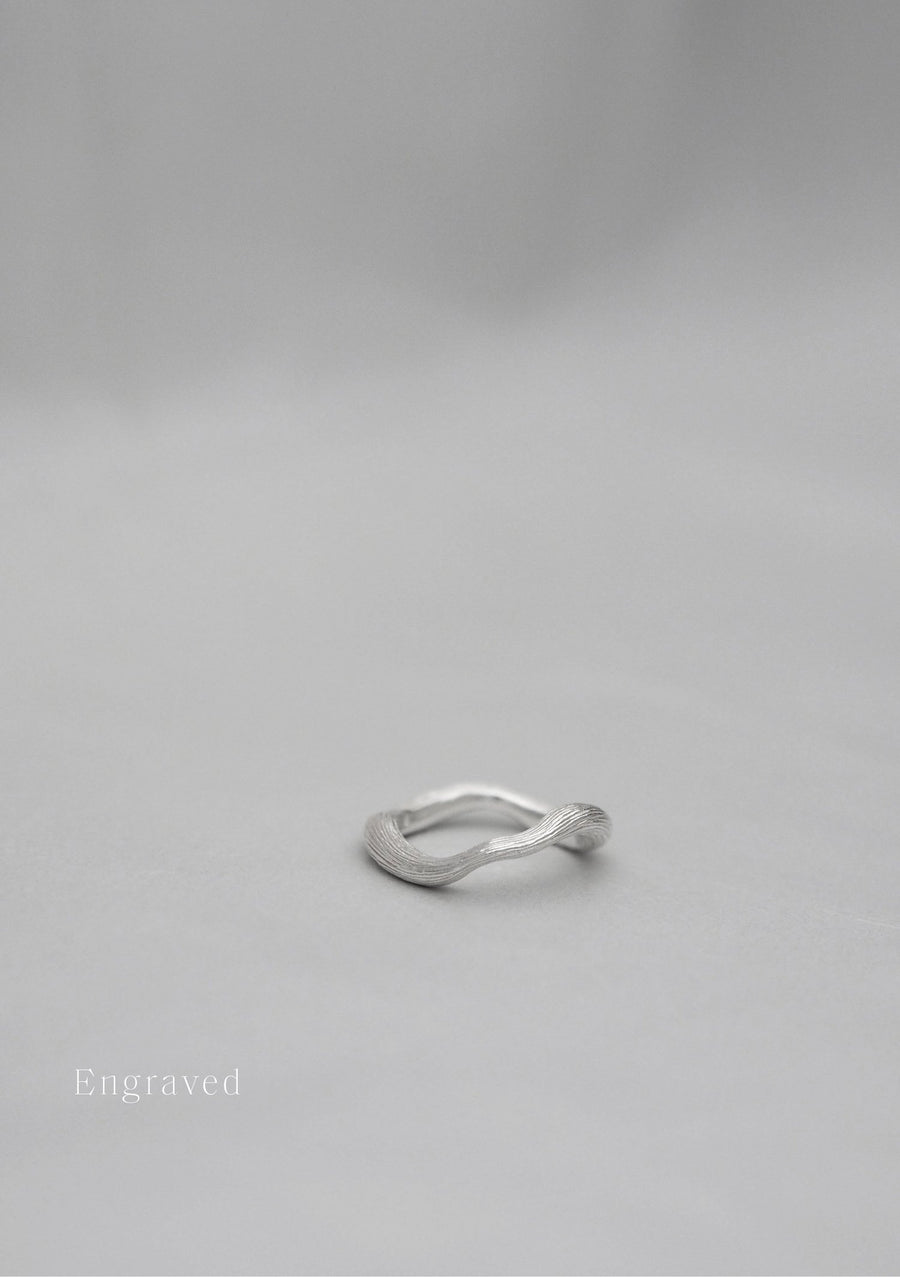 Under the Boughs ring - Engraved