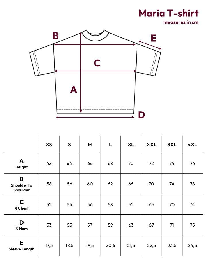 Maria T-Shirt - Tribal Red