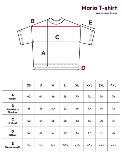 Maria T-Shirt - Tribal Red