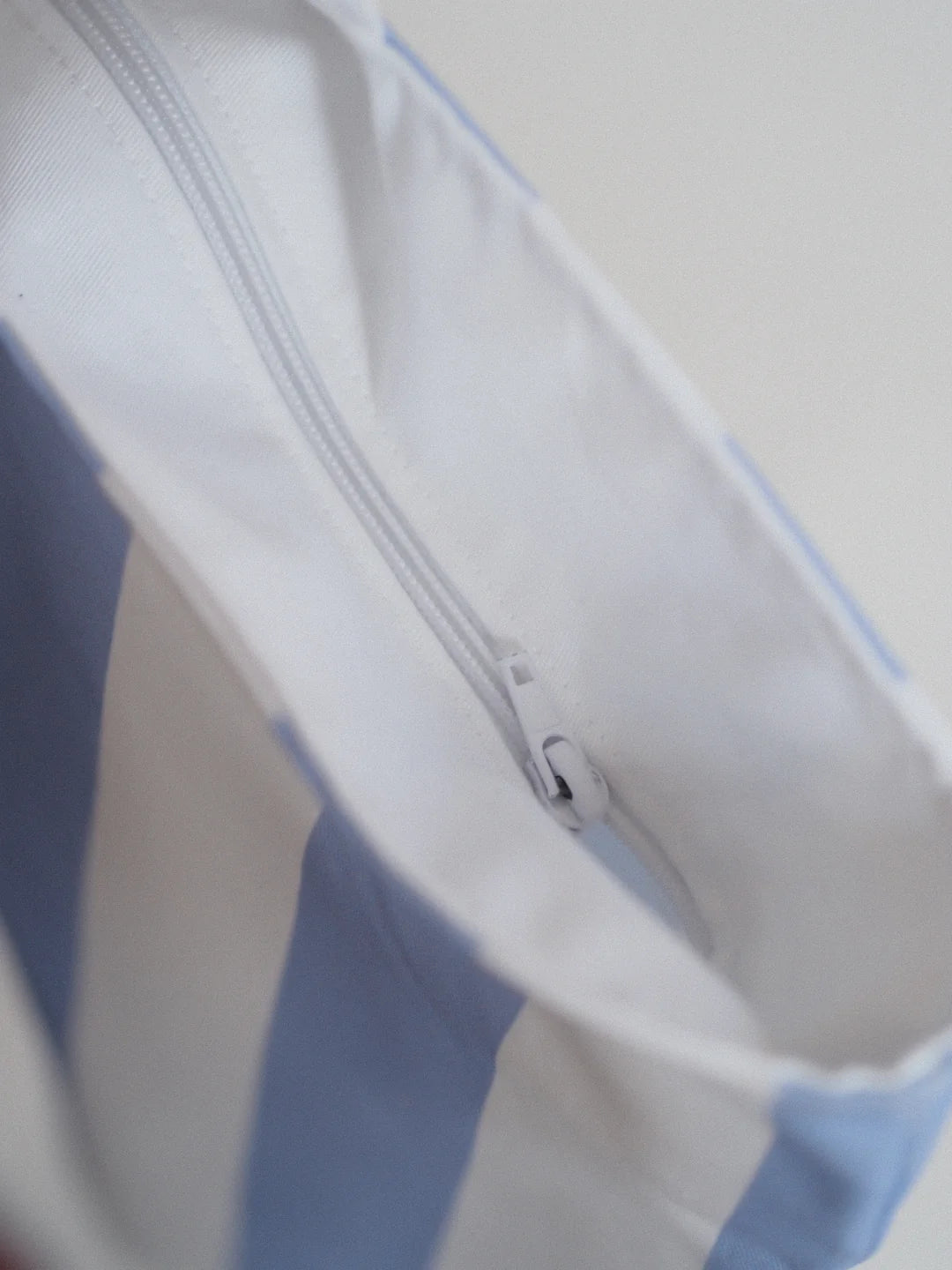 Emotional Baggage Weekender - Light Blue Stripe