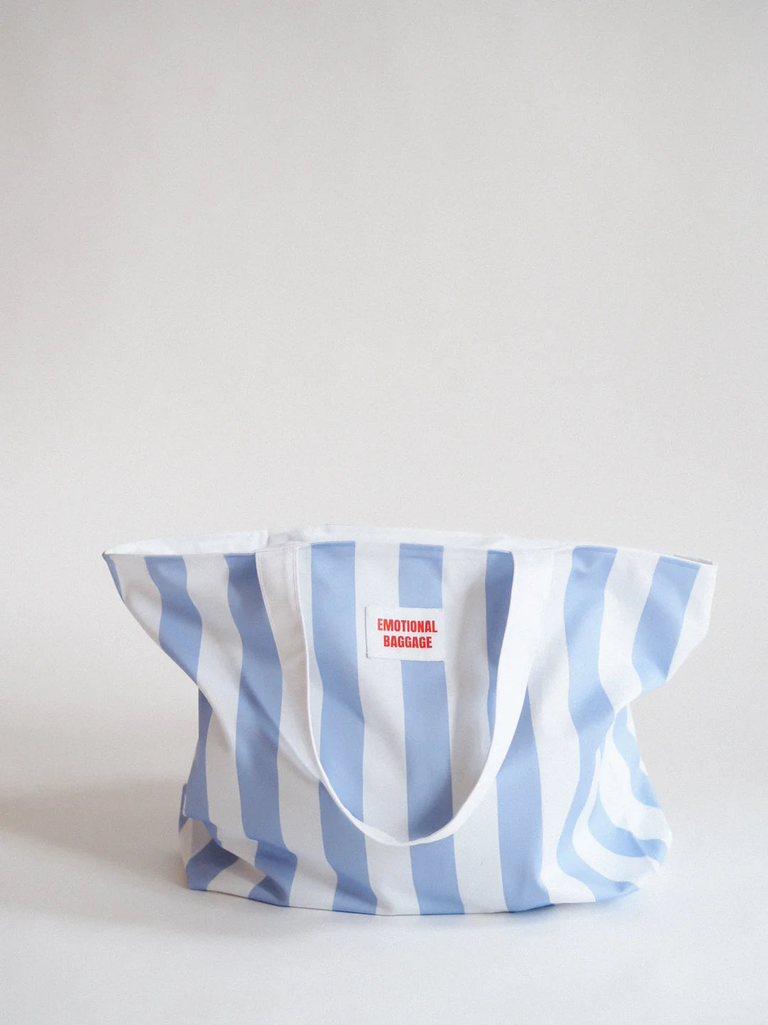 Emotional Baggage Weekender - Light Blue Stripe