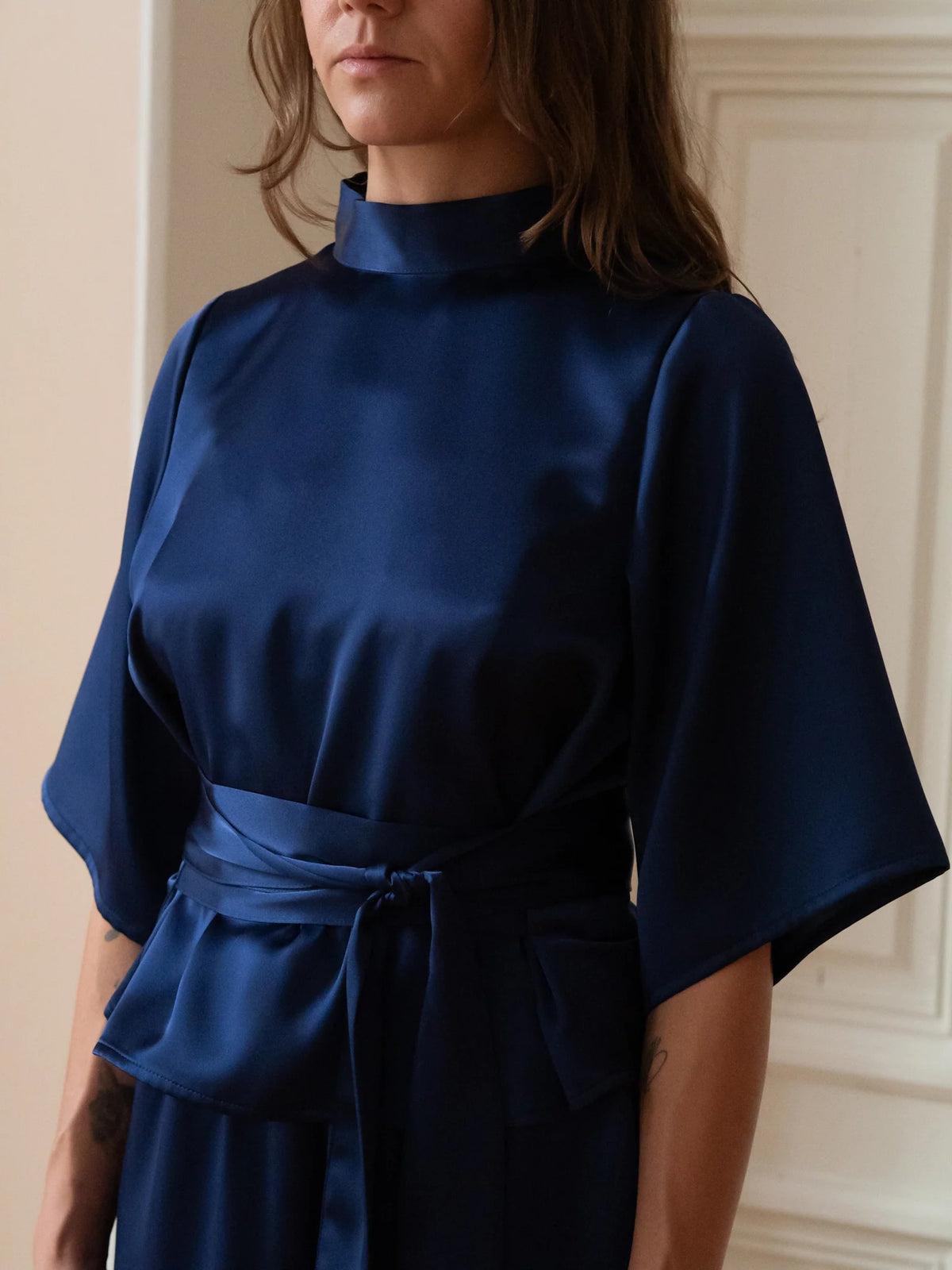 Freedom Blouse - Deep Rich Blue