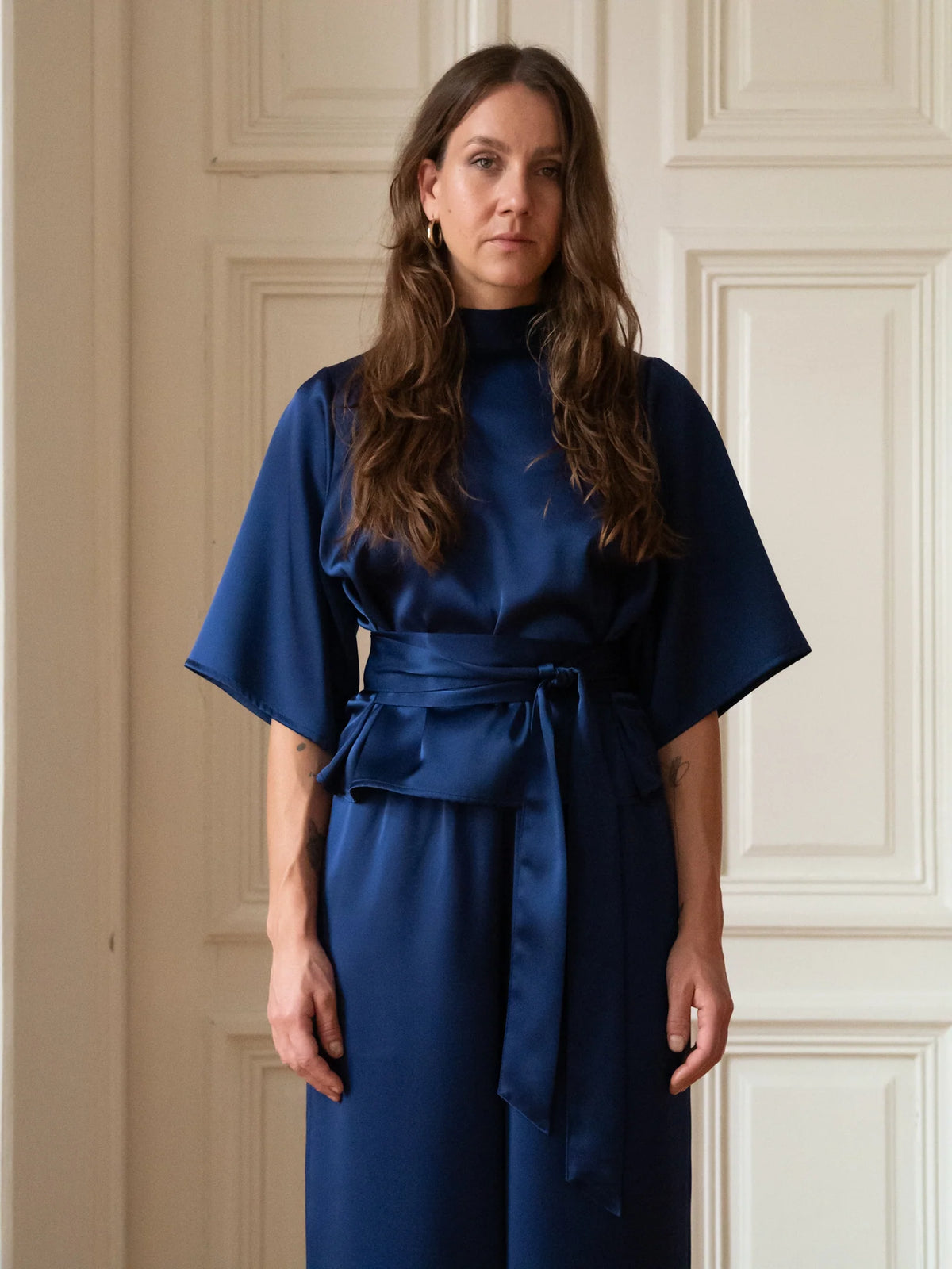 Freedom Blouse - Deep Rich Blue
