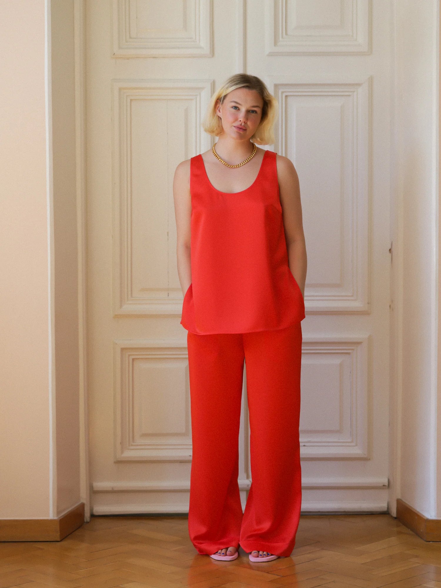 Libre Top - Fiery Red